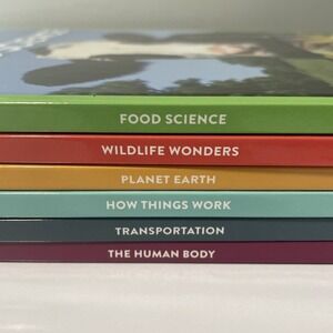 Encyclopedia Britannica Science Kids Science 6 Book Lot Earth Food Body Wildlife